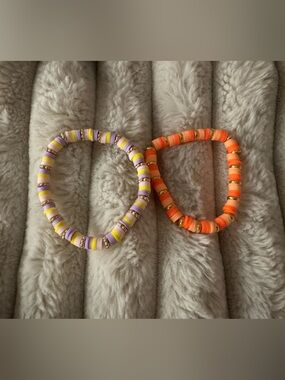 Disney inspired Clay beaded bracelets